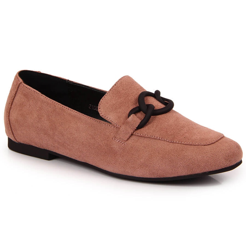 Chaussures Lordsy avec une chaîne rose sale Laura La.Fi