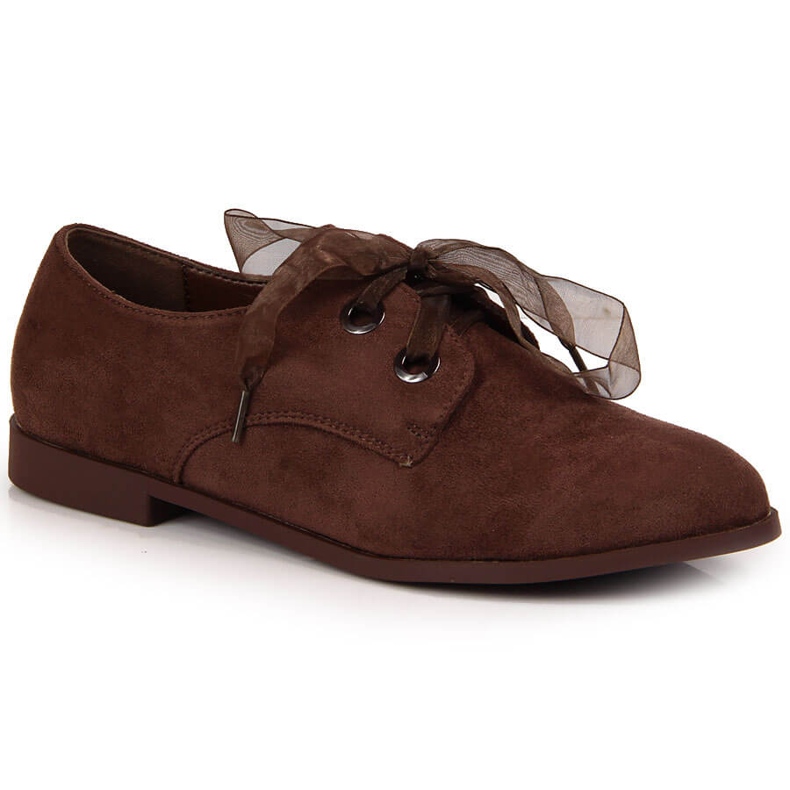Chaussures en daim marron femme Laura La.Fi brun
