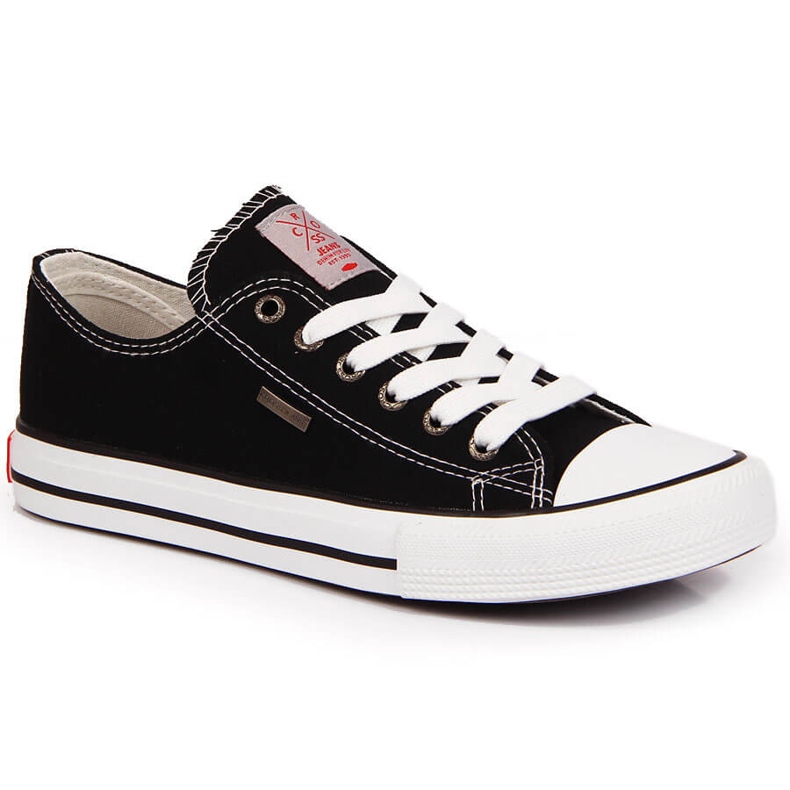 Baskets basses Cross Jeans JJ2R4011C noires le noir