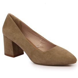 Escarpins daim beige Sergio Leone Escarpins daim beige Sergio Leone