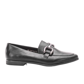 Mocassins femme Arline noirs
