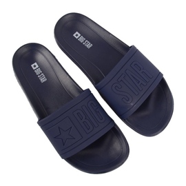 Big Star DD274A269 chaussons de plage en caoutchouc bleu marine