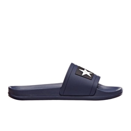 Big Star DD274A265 chaussons de plage en caoutchouc bleu marine