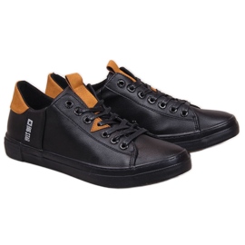 Homme low-top eco cuir noir Big Star GG174026