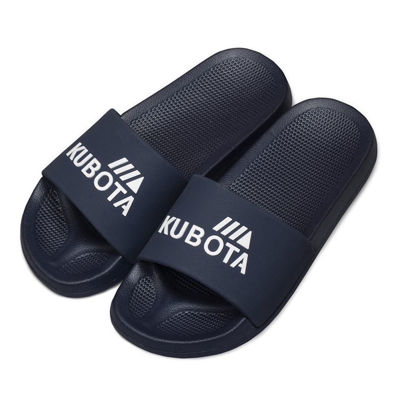 Chaussons de plage bleu marine basiques Kubota