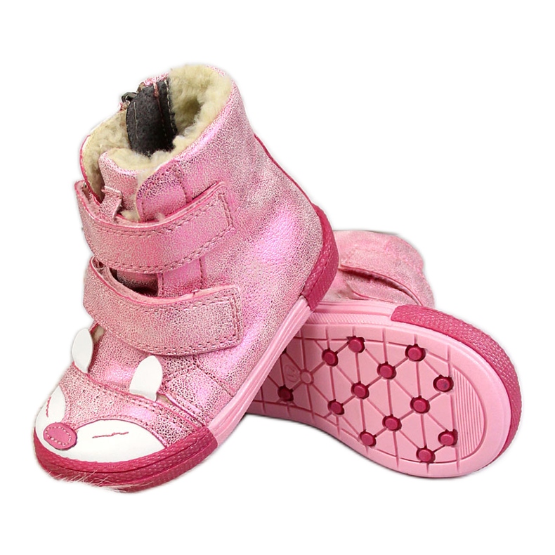 Bottes filles isolées roses Kornecki 6583