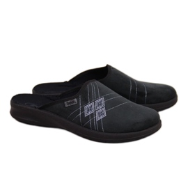 Chaussons de maison pour hommes Befado noirs