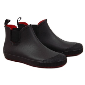 Nordmann Bottines Jodhpur imperméables galoches noires homme