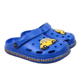 Chaussons en mousse pour garçons pour la piscine bleue de l'Atletico Chaussons en mousse pour garçons pour la piscine bleue de l'Atletico