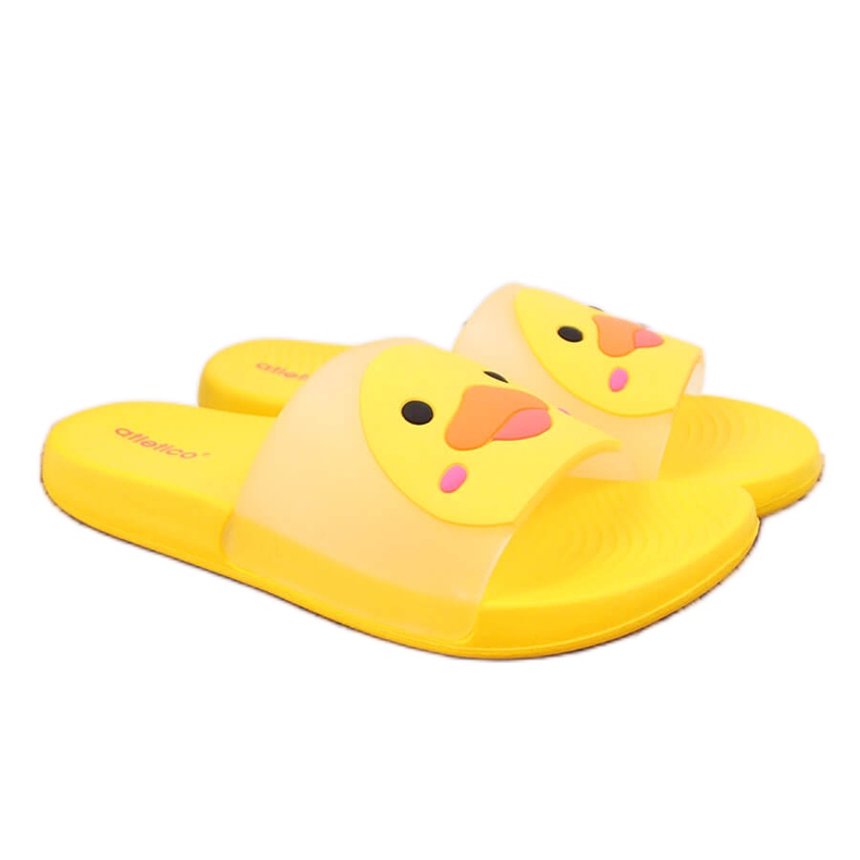 Chaussons pour enfants Atletico jaunes pour la piscine Chaussons pour enfants Atletico jaunes pour la piscine