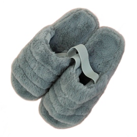 Chaussons femme gris Seastar home gris
