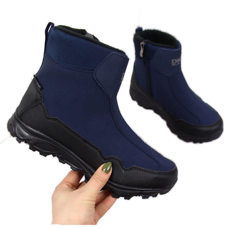 Bottes de neige DK imperméables bleu marine Bottes de neige DK imperméables bleu marine
