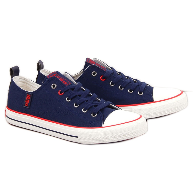 Baskets basses homme bleu marine Big Star JJ174060 Baskets basses homme bleu marine Big Star JJ174060