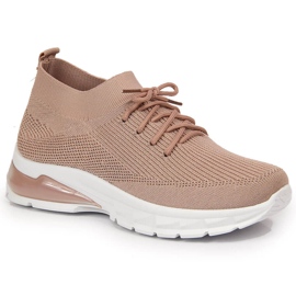 Chaussures de sport femme, chaussettes, rose sale Potocki Chaussures de sport femme, chaussettes, rose sale Potocki