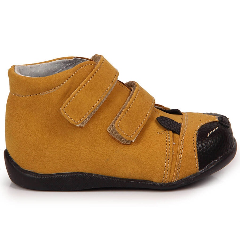 Chaussures garçon avec velcro camel Kornecki 6448 brun Chaussures garçon avec velcro camel Kornecki 6448 brun