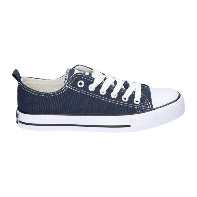 American Club Les baskets féminines liées au bleu marine américain LH10 multicolore