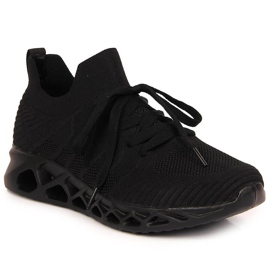 Chaussures de sport en maille pour femme McKeylor noires