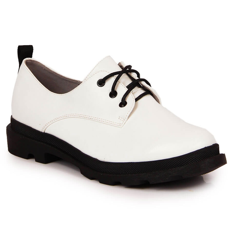 S.Barski Chaussures blanches à lacets pour femme de S. Barski