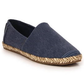 Espadrilles en jean pour femme Big Star JJ274902 bleu marin