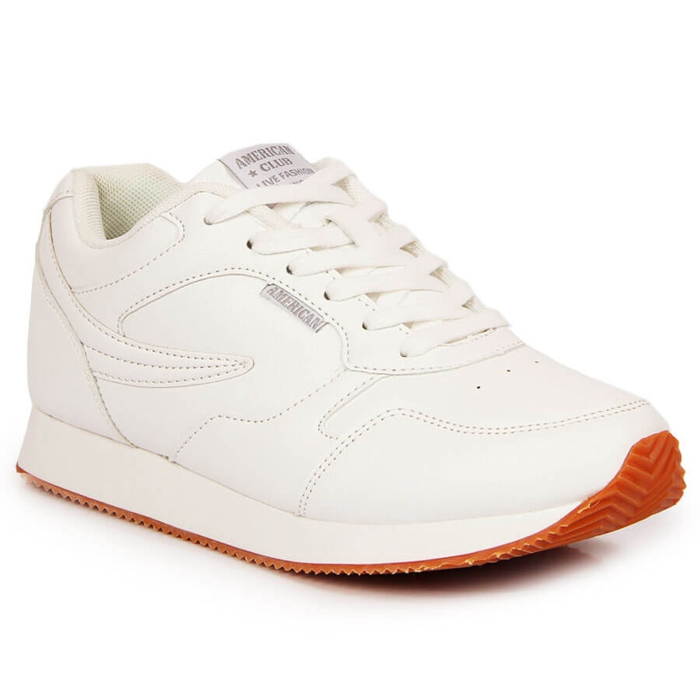 Chaussures de sport femme blanches American Club