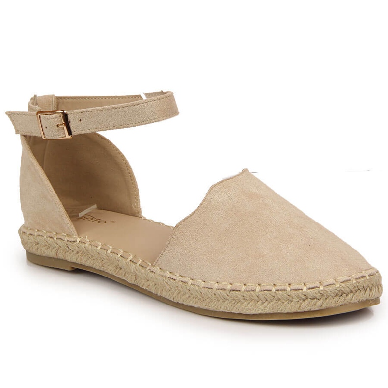 Espadrilles beiges sandales femme eVento