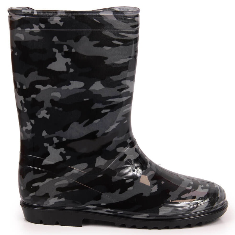 Galoches pour enfants camo noir American Club le noir
