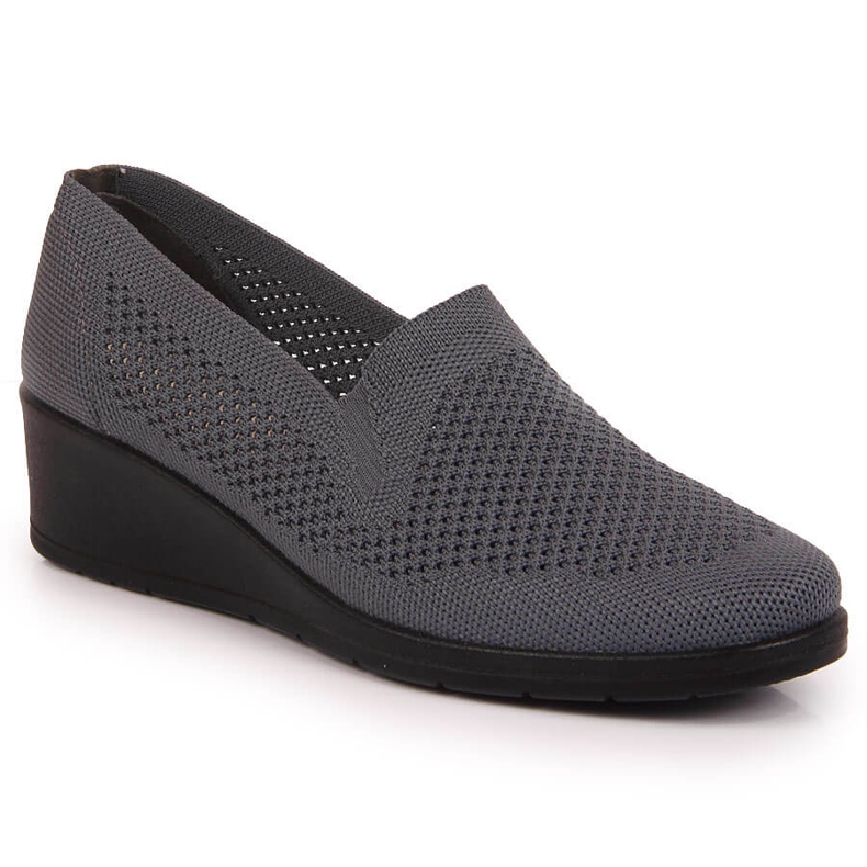 Slip-on textile femme Sabatina gris
