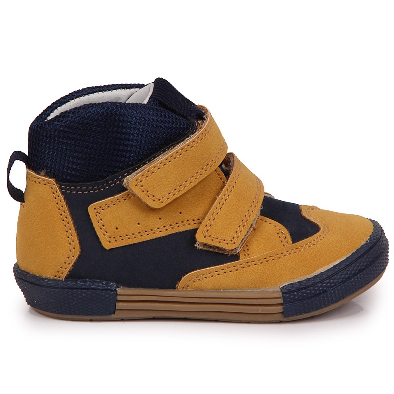 Chaussures garçon avec velcro camel Kornecki 6785 brun le noir Chaussures garçon avec velcro camel Kornecki 6785 brun le noir