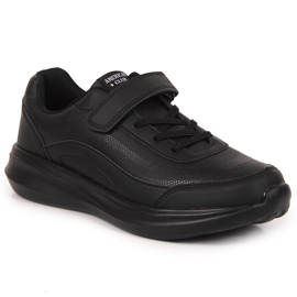 Chaussures de sport American Club Velcro noires