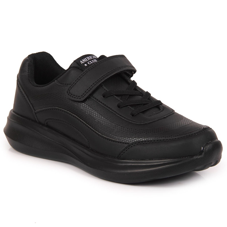 Chaussures de sport American Club Velcro noires le noir Chaussures de sport American Club Velcro noires le noir