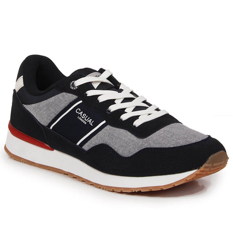 Chaussures de sport décontractées Mckeylor pour hommes le noir gris