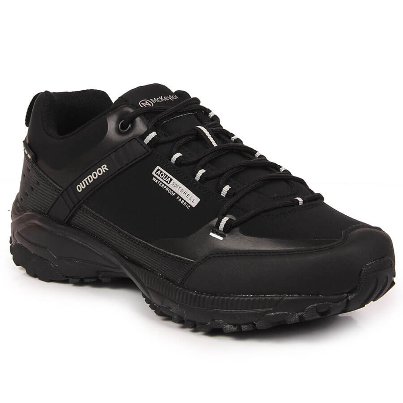 Chaussures de trekking imperméables homme McKeylor noires le noir Chaussures de trekking imperméables homme McKeylor noires le noir