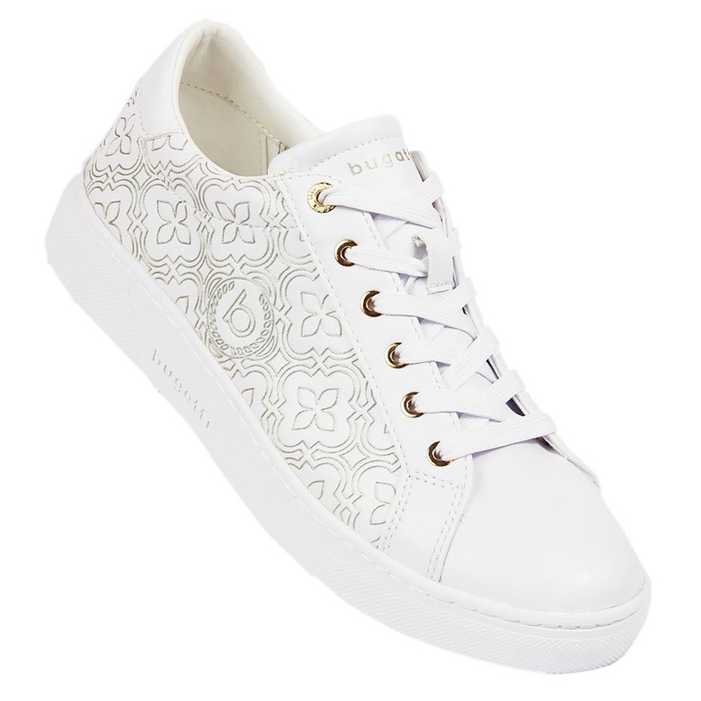 Baskets pour femmes blanches Bugatti JJ253157