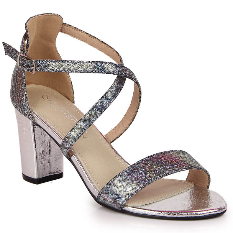 Sandales argentées pour femmes sur le poteau Filippo Sandales argentées pour femmes sur le poteau Filippo