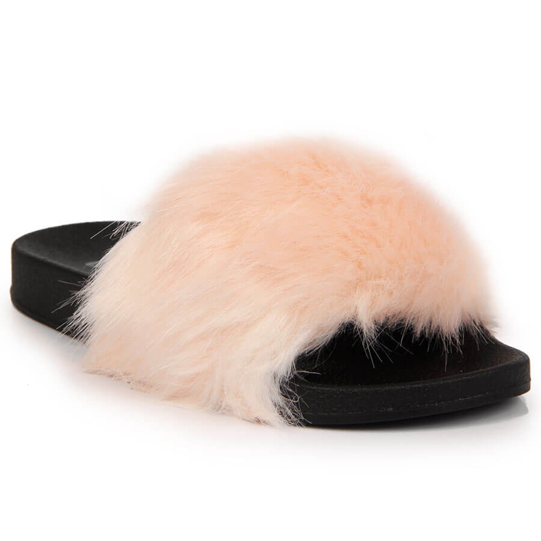 Chaussons femme avec fourrure - rose clair Jezzi Chaussons femme avec fourrure - rose clair Jezzi