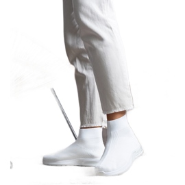 Baskets blanches de Salgado