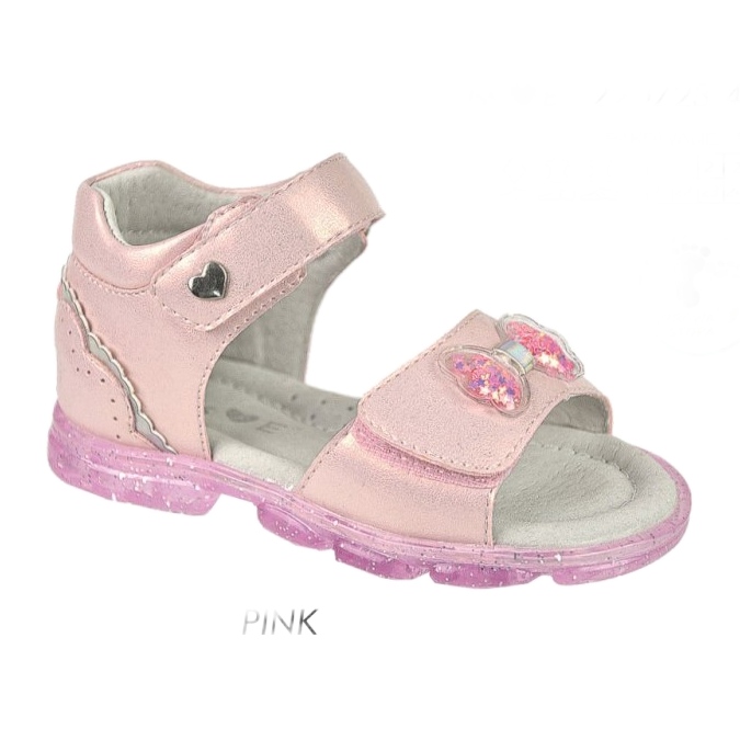 Evento Sandales des filles avec un arc 22Z23-4780 rose