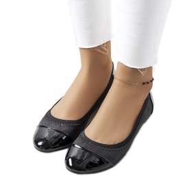 Ballerines Lapko femme noires le noir