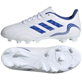 Chaussures de football Adidas Copa Sense.4 FxG Jr GW7400 blanche