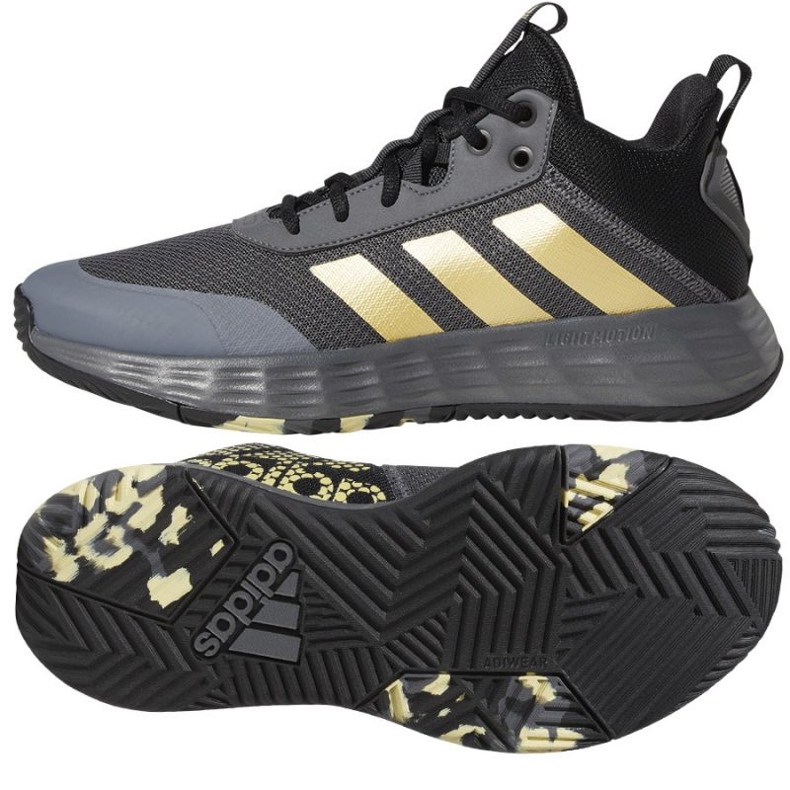 Chaussures de basket Adidas OwnTheGame 2.0 GW5483 gris
