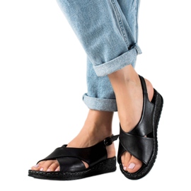 W. Potocki Sandales légères Potocki noir