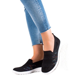 W. Potocki Confortable Slipony Potocki noir