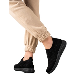 W. Potocki Baskets à cristaux Potocki noir