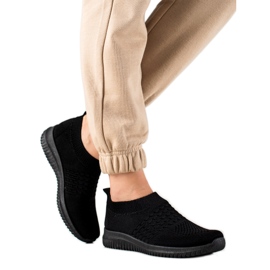 W. Potocki Chaussures de sport à enfiler Potocki noir