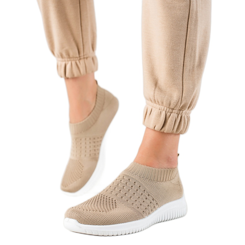 W. Potocki Chaussures de sport à enfiler Potocki beige W. Potocki Chaussures de sport à enfiler Potocki beige