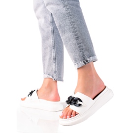 Chaussons Fashion LA.FI blancs