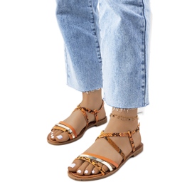 Sandales femme Reeta oranges Sandales femme Reeta oranges