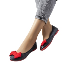 Ballerines noires à nœud Kasslin le noir