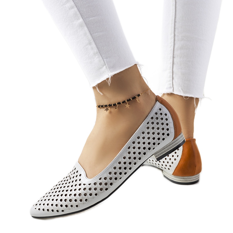 Ballerines ajourées Jarrett grises
