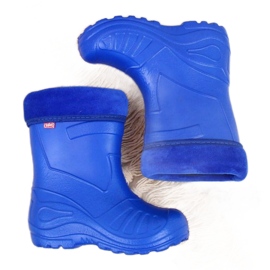 Galoches bleues Jr. BEFado avec sous-vêtement amovible Galoches bleues Jr. BEFado avec sous-vêtement amovible
